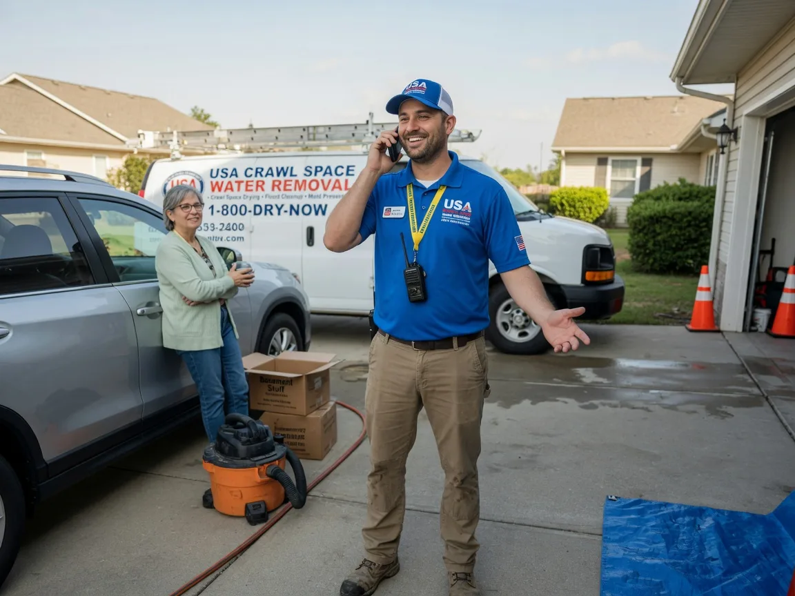 Crawl Space Water Removal Bedford, VA FAQs